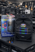 BLUETOOTH ZVUCNIK MEIRENDE K5-15 + 2 BEZICNA MIKROFONA karaoke
