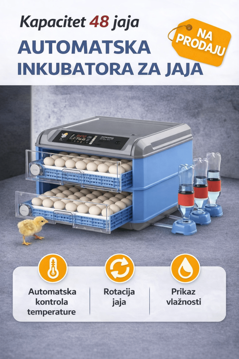 Automatski inkubator za jaja sa valjcima