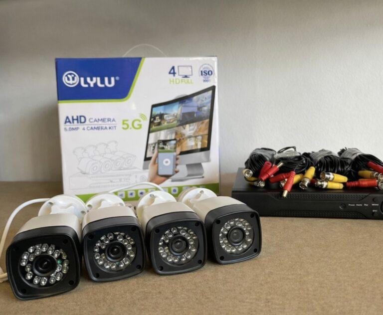 LYLU set 4 kamere 5MP FULL HD snimač