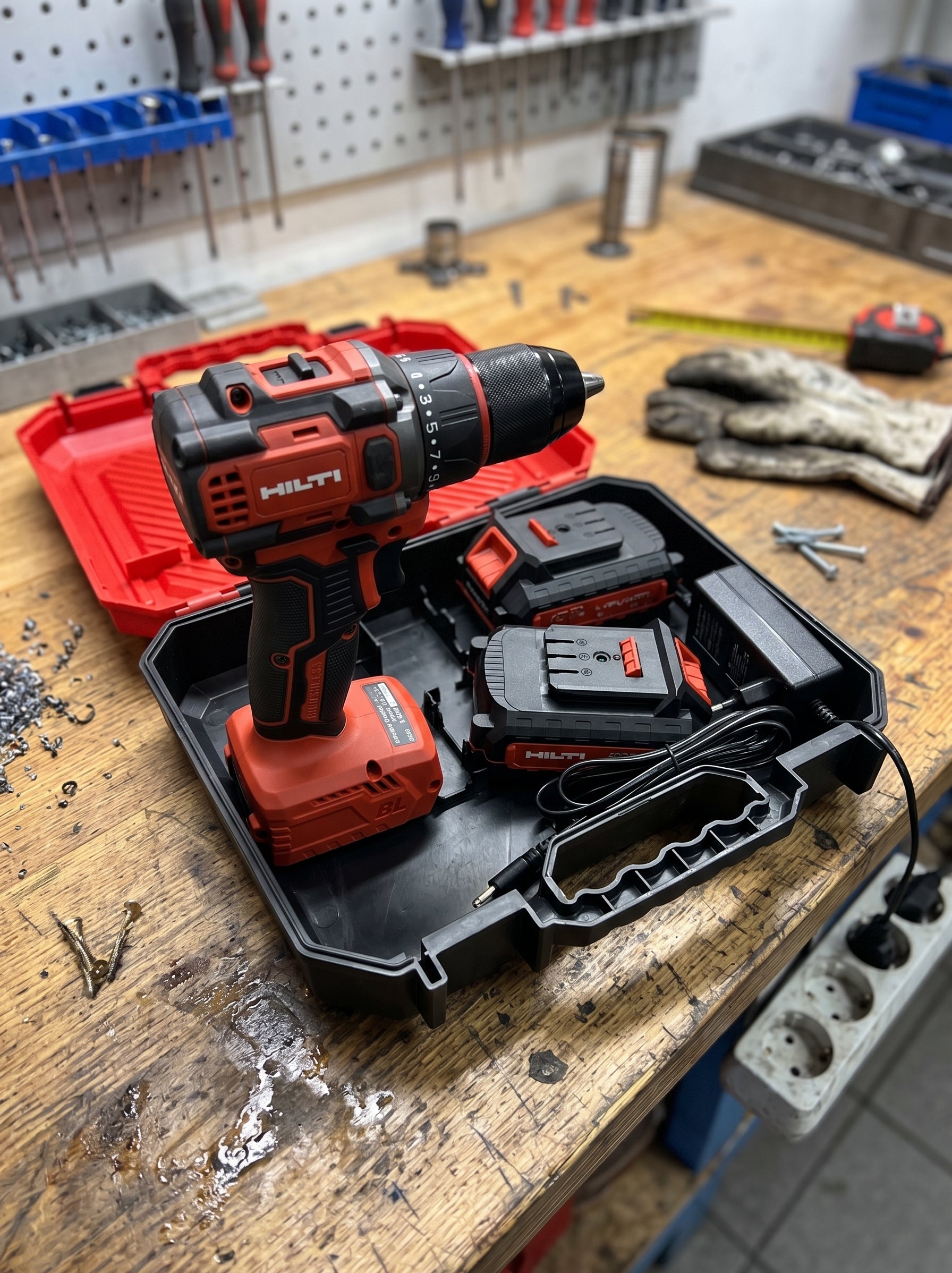Aku bušilica HILTI metalna stezna glava