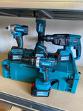 MAKITA AKU SET 4u1 Bušilica-Brusilica – Hilti-Odvijač 4x Baterije