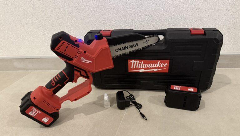 Milwaukee akumulatorska lančana pila 128V – 20 cm mač + 2 baterije + kofer
