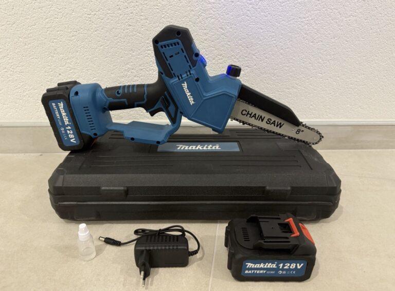 Makita akumulatorska lančana pila 128V – 20 cm mač + 2 baterije + kofer
