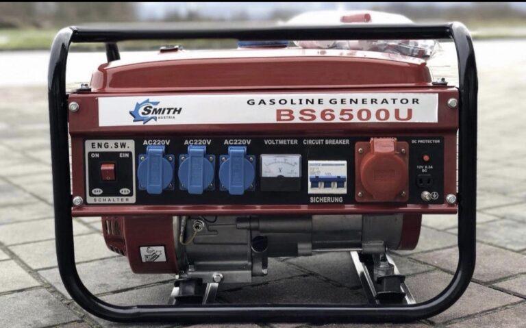 Agregat SMITH 6,5kw paljenje na ključ