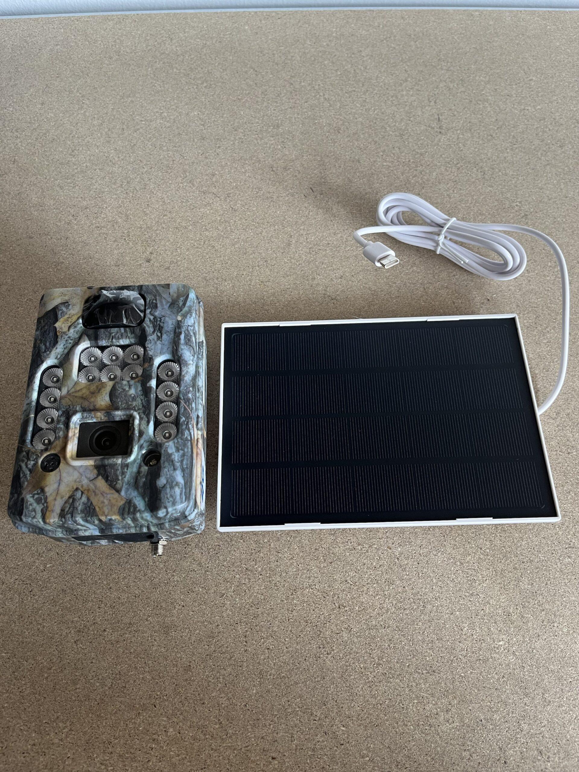 Solarna 4G lovačka kamera na aplikaciju